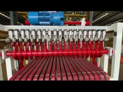 Synchrone downpress-snijsystemen voor het snijden van holle kleiblokken en massieve bakstenen