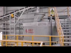 BBT TWPM-185 Wheel Wet Pan Mill Clay Brick Making Line slijpapparatuur Edge Runner Mill