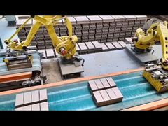 Volautomatische kleibaksteen laad- en losmachine voor baksteendroogkamer