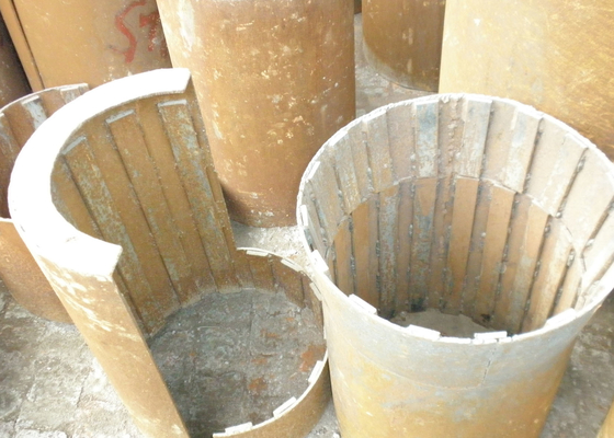 Van de de Moddercilinder van Clay Brick Extruder Spare Parts de Spitse Voering Wearproof