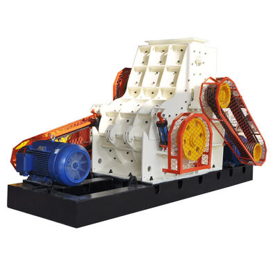 Hoge snelheid roterende hamerbreker met dubbele tandrol voor de baksteenindustrie