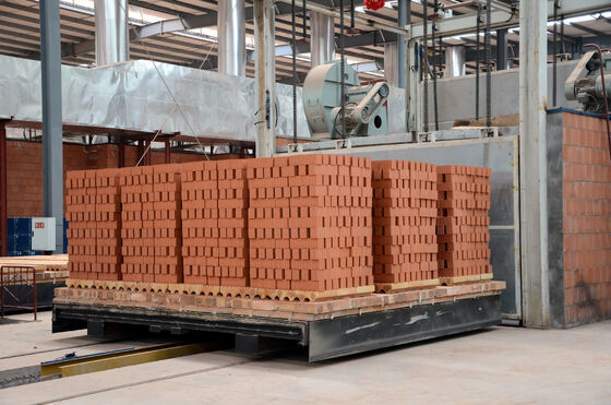 BBT Volautomatische Kleibaksteen Tunneloven met Kolengas Brandstof en 4,6m Afmeting voor Efficiënte Baksteenproductie