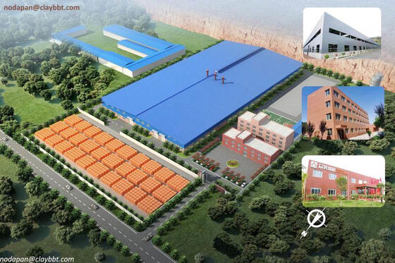 Volledig automatische productielijn met tunneldroger en tunneloven voor de productie van klei