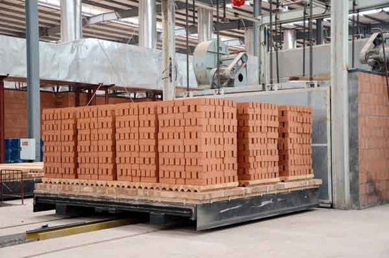 Automatisch Vuurvast Aangepast Clay Brick Tunnel Kiln Technology