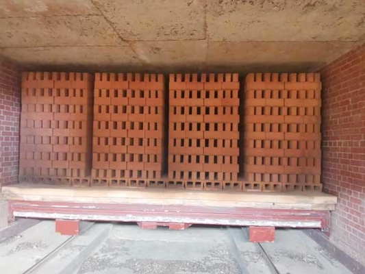Automatisch Vuurvast Aangepast Clay Brick Tunnel Kiln Technology