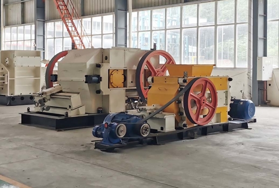 Dubbele de rol Fijne Maalmachine van Clay Brick Minerals Processing Equipment