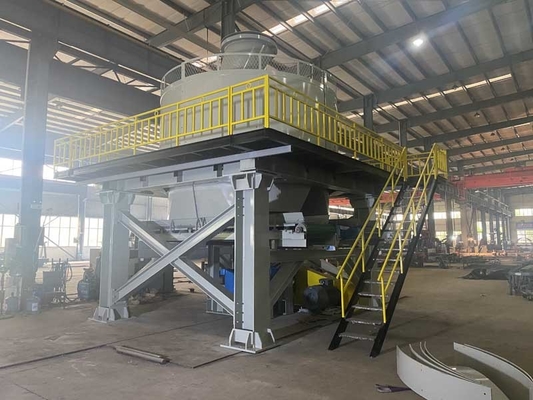 Automatische Minerale de Baksteenproductie Nat Pan Mill Machine van de Verwerkingsmachine