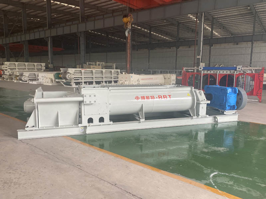 De horizontale Mixer van de Peddel Dubbele die Schacht 220V/380V voor Grondstof wordt aangepast