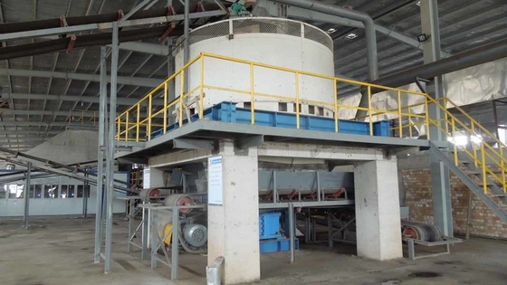 Automatische Minerale de Baksteenproductie Nat Pan Mill Machine van de Verwerkingsmachine