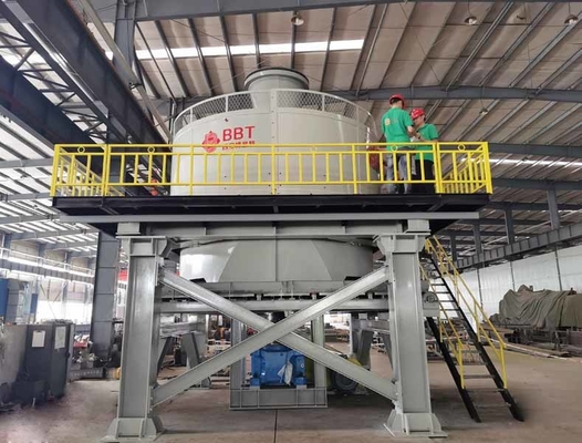 Staal Pan Wet Milling Machine Materials die Natte Malende Machine verwerken