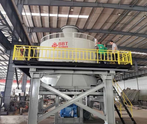 Materiaal die Natte Pan Mill Machine For Clay-Baksteen verpletteren die Lijn maken