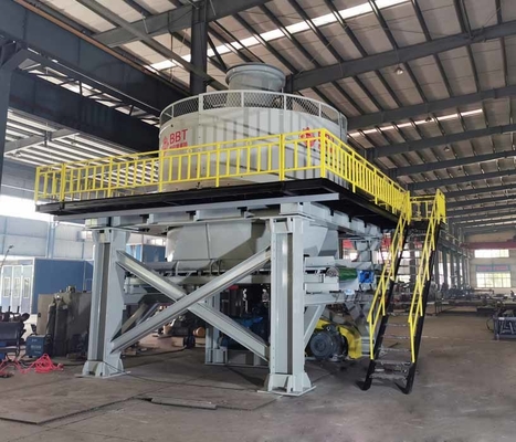 Aangepaste Gewicht van Pan Mill 65200kg van de baksteenproductielijn het Natte