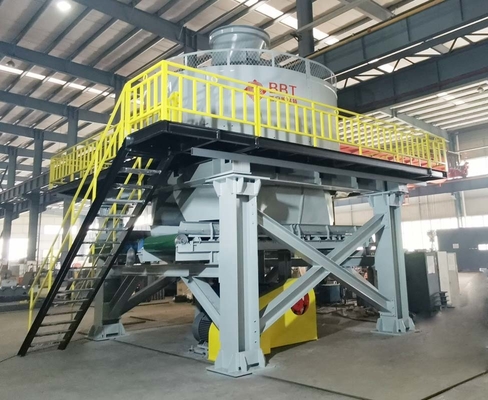 Compact Nat Pan Mill Machine Fully Automatic die voor Baksteen Materiaal maken