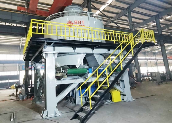 Compact Nat Pan Mill Machine Fully Automatic die voor Baksteen Materiaal maken