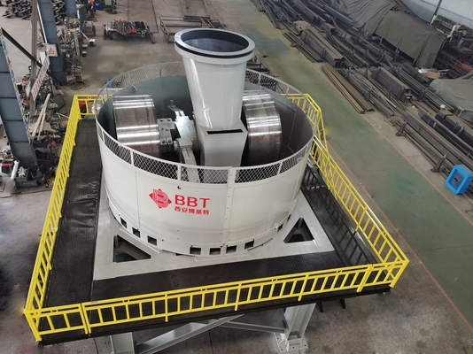 Compact Nat Pan Mill Machine Fully Automatic die voor Baksteen Materiaal maken