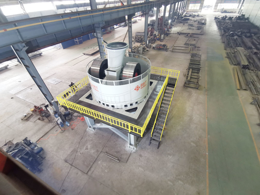 BBT Clay Brick Wet Pan Mill / Wet Grinding Mill Voor holle Brick block keramische maakfabriek