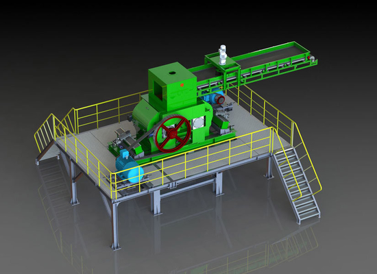 De automatische Molen van de de Maalmachinemachine van de Staal Fijne Rol voor Mineralen Verwerking