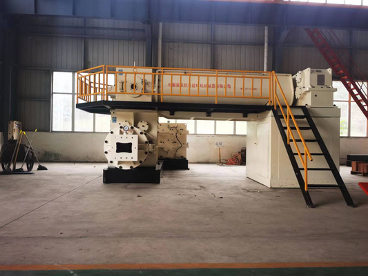 Vacuümextruder in twee stadia Clay Brick Machine Production Line die Schacht mengen