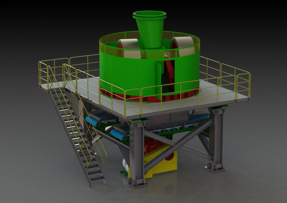 Nat Clay Minerals Processing Equipment Grinding en Verpletterend Nat Pan Mills