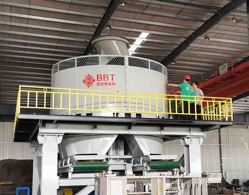Materiaal van de hoge snelheids het Minerale Verwerking Automatisch Nat Pan Mills