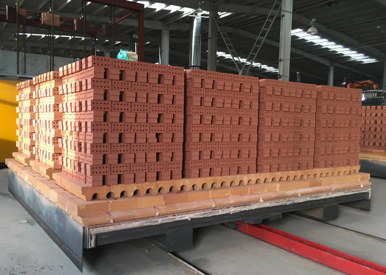 De volledige Automatische Clay Brick Tunnel Kiln-projectbreedte typt 4.6m 4.9m 6.9m 7.2m