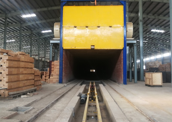Van de de tunneloven van de kleibaksteen van het vurensystemen de bouw van de de steenoven roterende oven