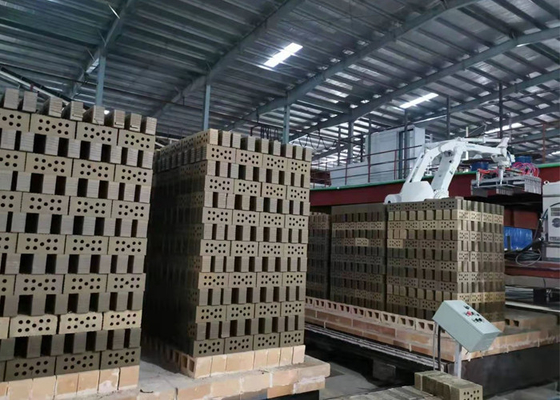 Van de de tunneloven van de kleibaksteen de dagelijkse capaciteit 50000 tot 100000 stukken met het materiaal van de steenovenverrichting