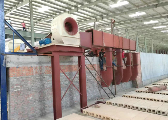 Van de de tunneloven van de kleibaksteen van de de brandklei het ontwerp van het de steenovenproject door BBT