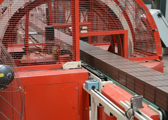 De volledige Automatische Druk ISO9001 van Clay Block Cutter Machine Hydraulic van de Baksteensnijder: 2008