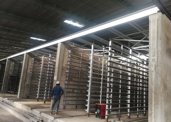Automatische Rode Clay Brick Dryer Machine Single-Laag Drogere Kamer