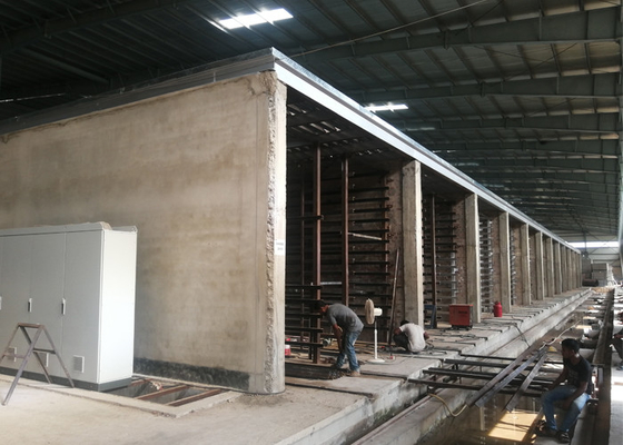 Automatische Rode Clay Brick Dryer Machine Single-Laag Drogere Kamer