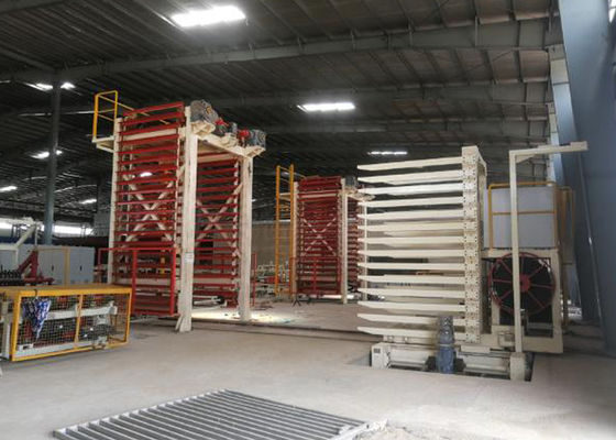 Klei stenen laden en lossen systeem volledig automatisch voor stenen droger machine