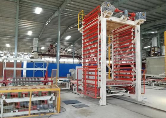 Clay Brick Loading And Unloading-Systeem volledig Auto voor Bakstenen Drogere Machine