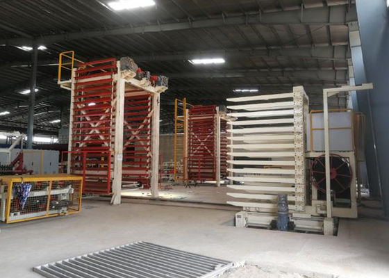 Auto klei bakstenen droger machine 100000 pcs output voor twee keer het instellen van het vuur