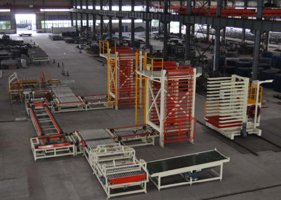 Autoclay brick dryer machine 100000 PCs-Output voor Twee Keer het Plaatsen van Vuren