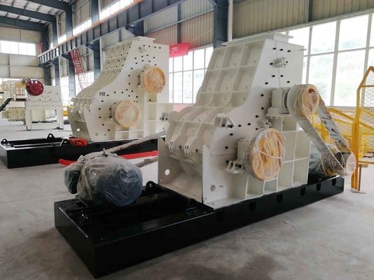 220V / 380V de dubbele Maalmachine van de Rotorhamer HC800*2A voor de Verwerking van Mineralenmaterialen