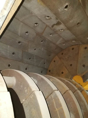 180kw dubbele rotorhamermolen met 36 hamers en een watergehalte tolerantie van niet meer dan 8,5% voor mineralenverwerking