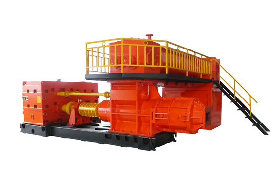 Hoge de baksteen van de output rode grond het maken machine/vacuüm de baksteen van de extruderklei het maken machine