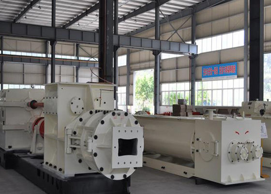Klei Fly Ash Brick Making apparatuur Hollow Block vacuüm extruder vormen machine