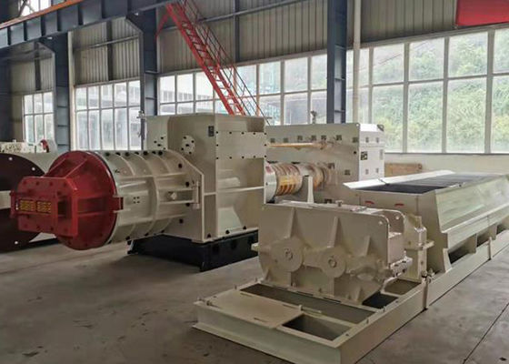 Klei Fly Ash Brick Making apparatuur Hollow Block vacuüm extruder vormen machine