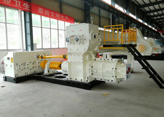 Semi-automatische blokkenfabriek Machine klein model Vacuum Extruder Voor klei modder grond vliegas blokken