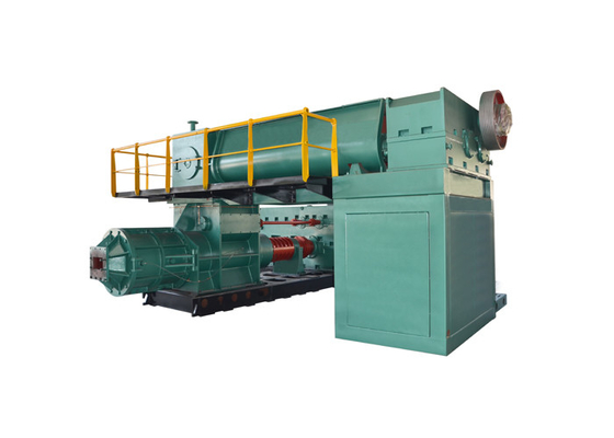 De vacuümgrond Clay Brick Making Machine van de Extruder Auto volledig Automatische Gebrande In brand gestoken Groene Rode Modder