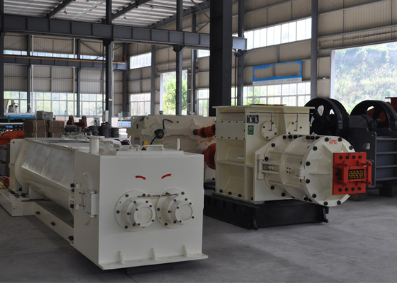 Het holle Clay Fully Automatic Brick Making-Machine Vacuüm Uitdrijven