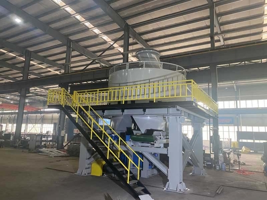 40 - 50 M3/H-Capaciteit Clay Brick Production Line Full Automatisch Nat Pan Mill