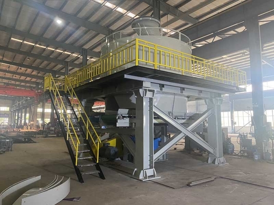 40 - 50 M3/H-Capaciteit Clay Brick Production Line Full Automatisch Nat Pan Mill
