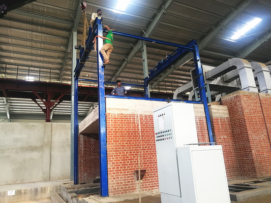 Autotunneloven voor het Proces van het Baksteenvuren in Clay Brick Production Line