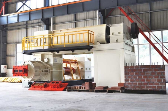 Het grote Vacuüm het Staal van Extruderclay brick extrusion machine carbon het Vormen Gieten