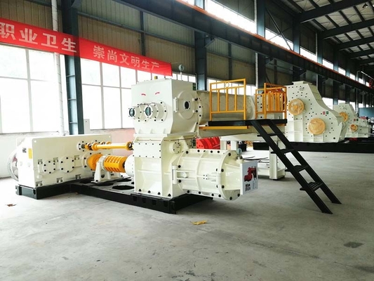 Het grote Vacuüm het Staal van Extruderclay brick extrusion machine carbon het Vormen Gieten