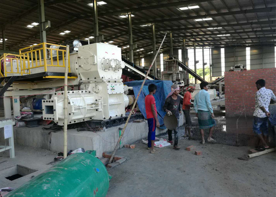 Van de de machines volledig automatische klei van de bouwmateriaal de vacuümextruder baksteen die van de de bakstenenproductielijn machines maken