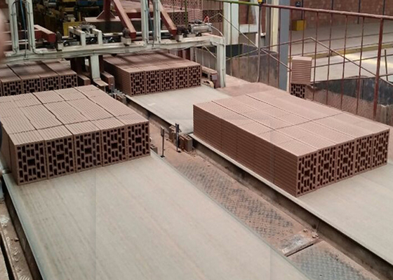 Hoge snelheid Automatisch Op zwaar werk berekend Clay Brick Cutting Machine Cutter